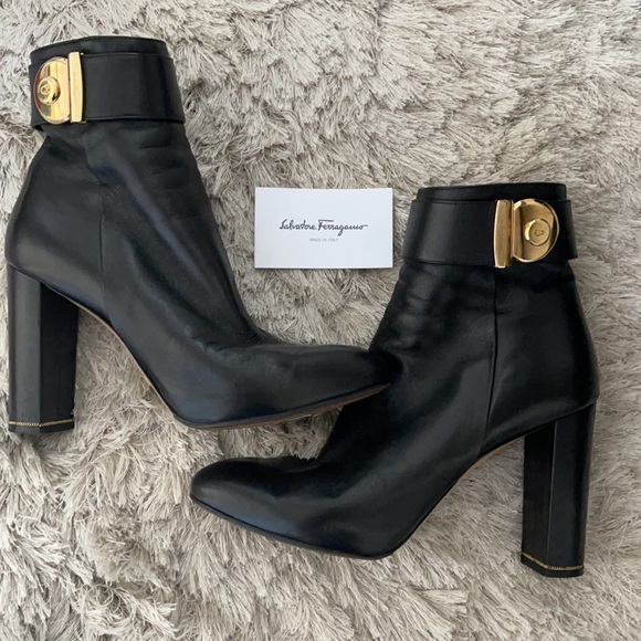 ferragamo booties sale